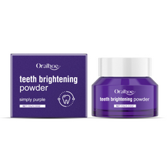 Purple Whitening Tooth Powder – Natural Fluoride-Free Teeth Whitening & Gum Care Formula