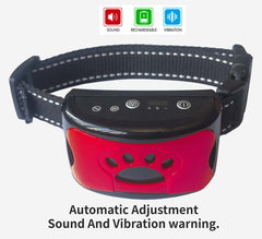 Ultrasonic Anti-Bark Dog Training Collar – USB Rechargeable Humane Bark Control Device