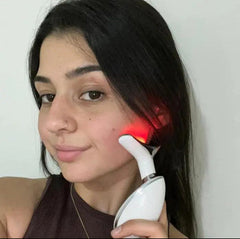 7-Color Microcurrent Facial Massager – Skin Firming Anti-Aging Face & Neck Beauty Device