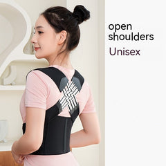 Unisex Posture Corrector Back Brace – Adjustable Shoulder & Spine Support for Men & Women