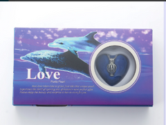 Pearl Wish Necklace Gift Box – Freshwater Pearl Pendant in 17 Colors