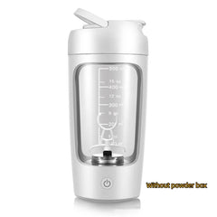 Electric Protein Shaker Bottle – Portable USB Rechargeable Blender Bottle for Whey & Supplements