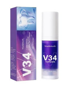 V34 Tooth Cleaning Mousse – Whitening & Gum Care Foam for a Brighter Smile