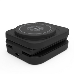 3-in-1 Foldable Wireless Charger – Fast Charging Pad for Phone Watch & Earbuds