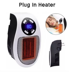 VersaHeat Portable Wall-Mounted Space Heater – Compact Electric Room Heater