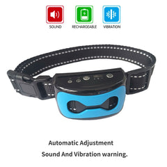 Ultrasonic Anti-Bark Dog Training Collar – USB Rechargeable Humane Bark Control Device