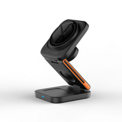 3-in-1 Folding Wireless Charger – 30W Fast Charge Pad for Phone Watch & Earbuds