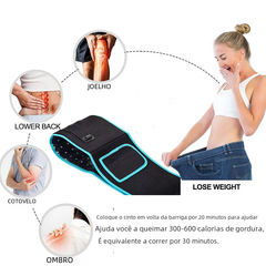 Red Light Infrared Therapy Waist Belt – 660nm & 850nm Heating Belt for Pain Relief