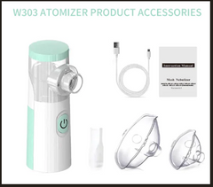 Portable Handheld Nebulizer Inhaler – Compact Mesh Nebulizer for Asthma & Respiratory Relief