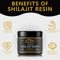 Natural Pure Shilajit Resin 30g – Himalayan Mineral Supplement for Energy & Vitality