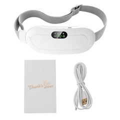 Electric Heating Belt for Menstrual Pain Relief – Adjustable Heat Pad Massager