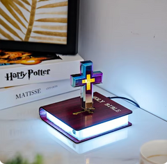 Magnetic Levitating Starry Sky Ornament – Floating Globe Desk Decoration & Night Light