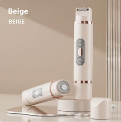 Dual-Head Electric Women's Epilator – Painless Hair Removal for Bikini Underarm Face & Legs
