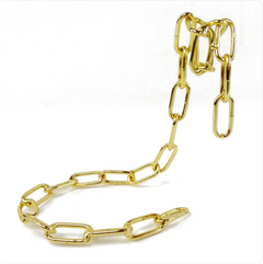 Suspension Chain Metal Wine Rack – Electroplated Iron Bottle Holder in Copper Gold Silver