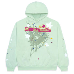 Spider Letter Print Hoodie – Unisex Graphic Streetwear Sweatshirt