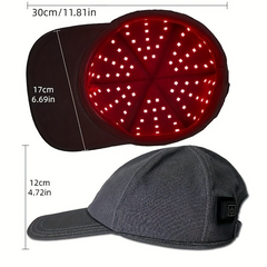 Red Light Therapy Hair Growth Cap – 650nm LED Scalp Stimulator for Hair Loss