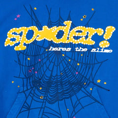 Spider Letter Print Hoodie – Unisex Graphic Streetwear Sweatshirt