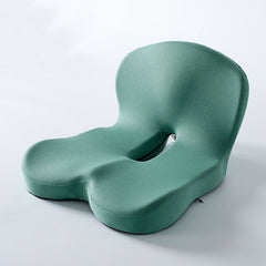 Memory Foam Backrest Cushion – Lumbar Support for Office Chair & Car Seat