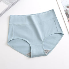 Plus Size Hip-Lifting High-Waist Underwear – Warm Cotton Briefs for Women Sizes M-4XL