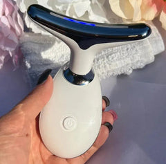 7-Color Microcurrent Facial Massager – Skin Firming Anti-Aging Face & Neck Beauty Device
