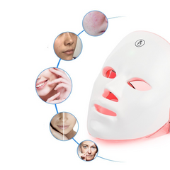 LED Light Therapy Face Mask – 7-Color Skin Rejuvenation & Anti-Aging Treatment Mask
