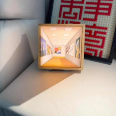 3D Illusion LED Night Light – Optical Illusion Lamp with Color Changing Remote for Kids & Decor