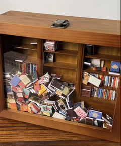 Anxiety Relief Shake Bookshelf Toy – Miniature Stress Relief Desk Decoration