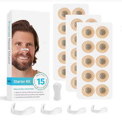 Magnetic Nasal Dilator Strips for Better Sleep – Anti-Snoring Nose Strips for Easier Breathing